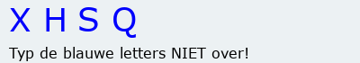 Bevestigingscode