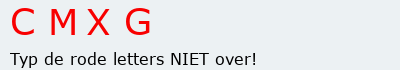 Bevestigingscode