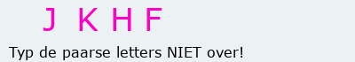 Bevestigingscode