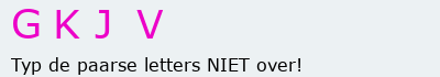 Bevestigingscode