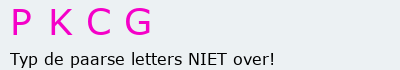 Bevestigingscode
