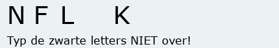Bevestigingscode