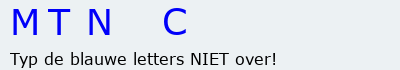 Bevestigingscode
