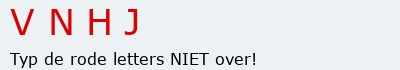 Bevestigingscode