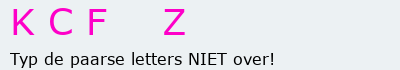 Bevestigingscode