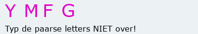 Bevestigingscode