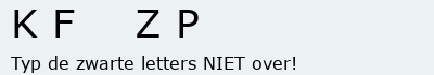 Bevestigingscode