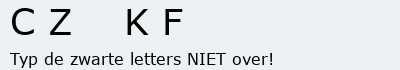 Bevestigingscode