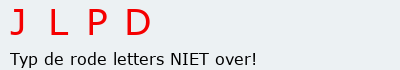 Bevestigingscode