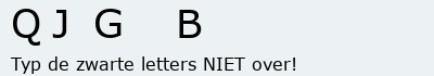 Bevestigingscode
