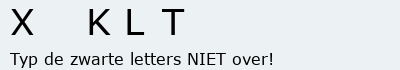 Bevestigingscode