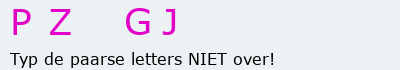 Bevestigingscode