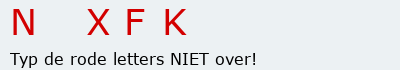 Bevestigingscode