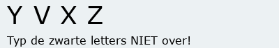 Bevestigingscode