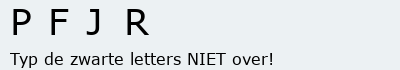 Bevestigingscode