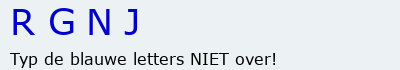 Bevestigingscode