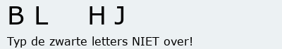 Bevestigingscode