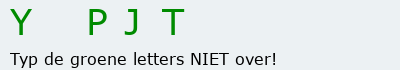 Bevestigingscode