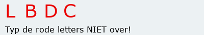 Bevestigingscode