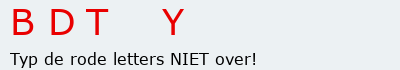Bevestigingscode