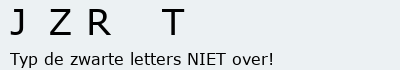 Bevestigingscode
