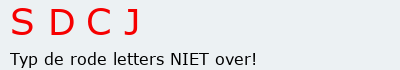 Bevestigingscode