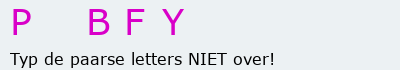 Bevestigingscode