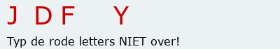 Bevestigingscode