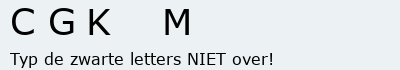 Bevestigingscode