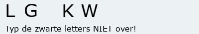 Bevestigingscode