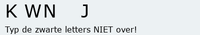 Bevestigingscode