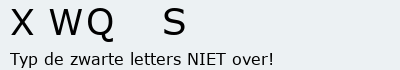 Bevestigingscode