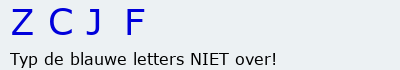 Bevestigingscode