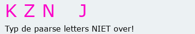 Bevestigingscode