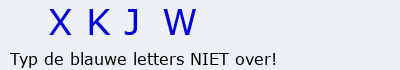 Bevestigingscode