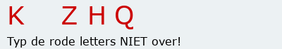 Bevestigingscode