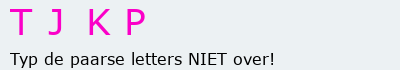 Bevestigingscode