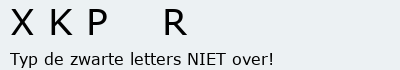 Bevestigingscode