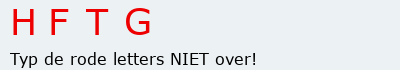 Bevestigingscode