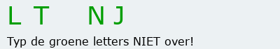 Bevestigingscode