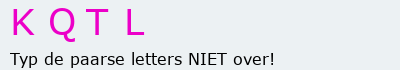 Bevestigingscode