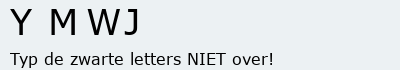 Bevestigingscode