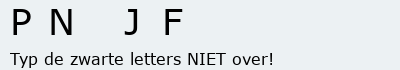 Bevestigingscode
