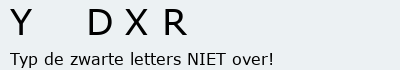 Bevestigingscode