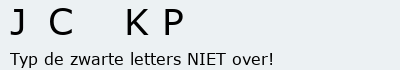 Bevestigingscode