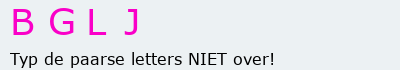 Bevestigingscode