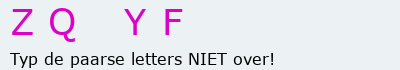 Bevestigingscode