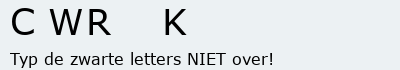 Bevestigingscode