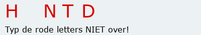 Bevestigingscode