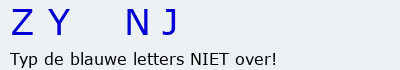 Bevestigingscode